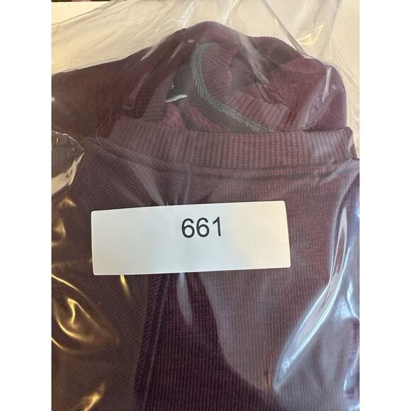 UNDER ARMOUR Men Round Neck Jumper Pullover Sweater Size MEDIUM Maroon Pocket - Picture 5 of 7